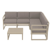 Siesta Mykonos Lounge Corner Set - Outdoor Sectional Sofa