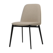Pico Leatherette Dining Chair Beige