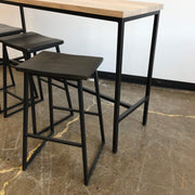 Rufus Stools with a counter table