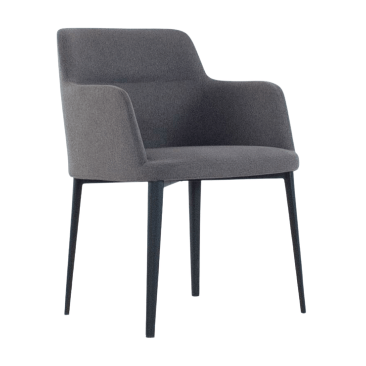 Williamsburg Fabric Arm Chair Warm Grey