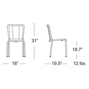 Adico 786A Indoor / Outdoor Side Chair