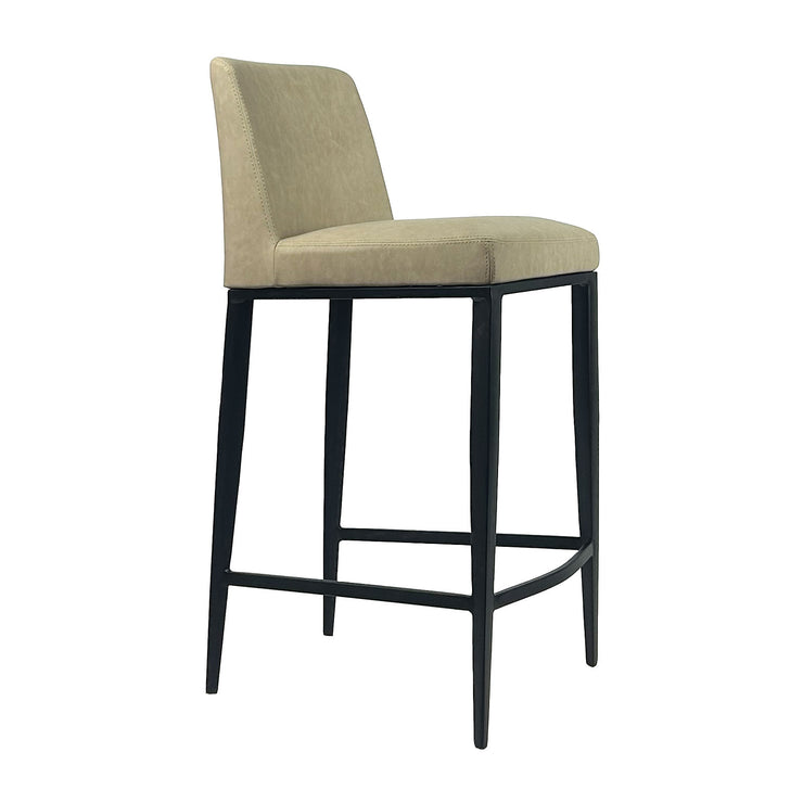 Celine Stool With Black Base taupe