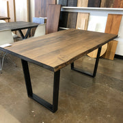 Davis Live Edge Vintage Maple Dining Table Carson-Floor Model