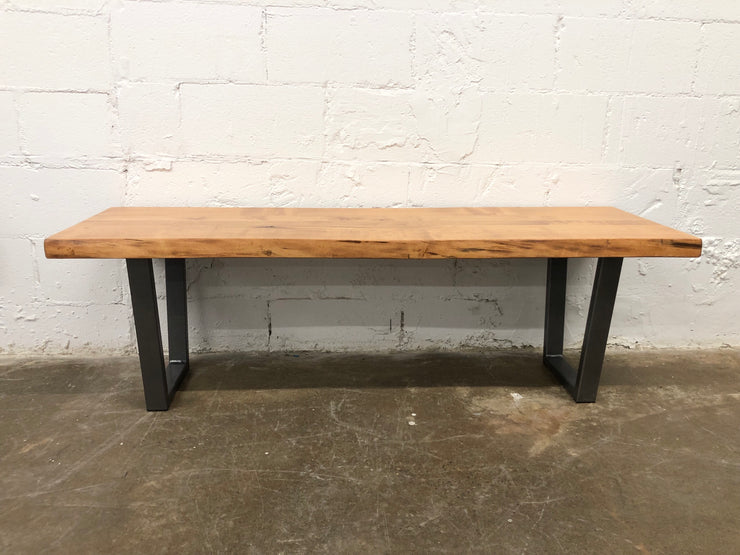 Davis Bench Vintage Maple Hazelnut-Floor Model