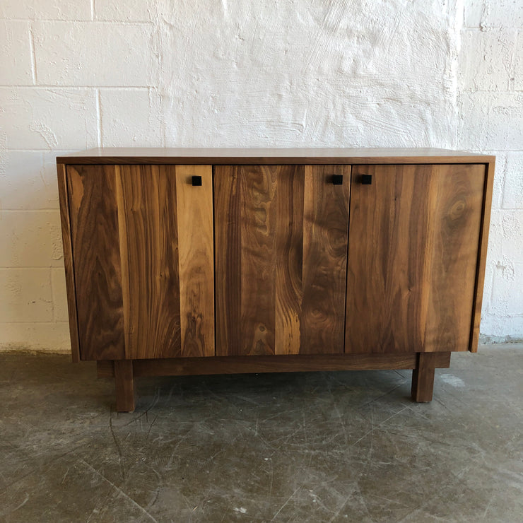 Custom Walnut Cabinet-Floor Model