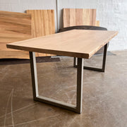 Live Edge Vintage Maple Dining Table - Floor Model