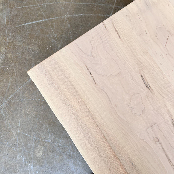 Live Edge Vintage Maple Dining Table - Floor Model