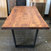 Davis Live Edge Heritage Maple Dining Table-Floor Model
