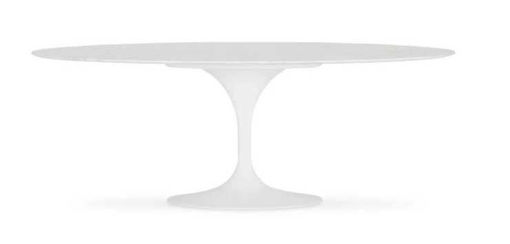 Saarinen Marble Oval Dining Table-Online Only