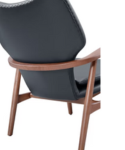 Peggy Leatherette Accent Chair