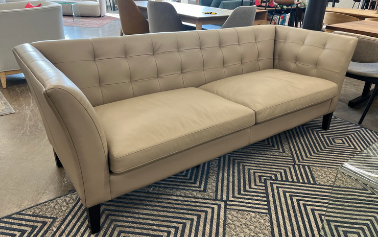Benson Leather sofa  - floor model