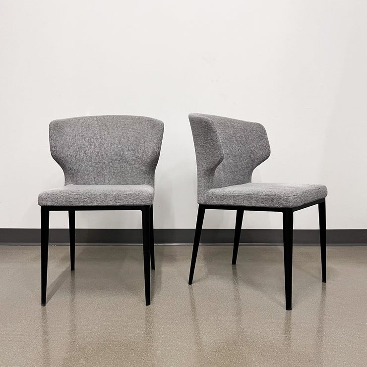 Thurston Light Grey Dining Chair Set (4)- Floor Model