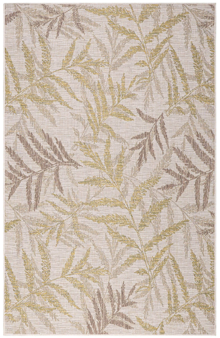 Carnival Ivory Sand Green Quick Dry Rug - Indoor / Outdoor Rug