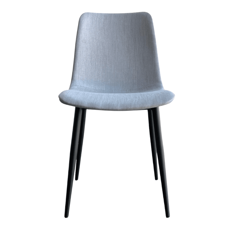 Erwin Dining Chair Light Grey Fabric