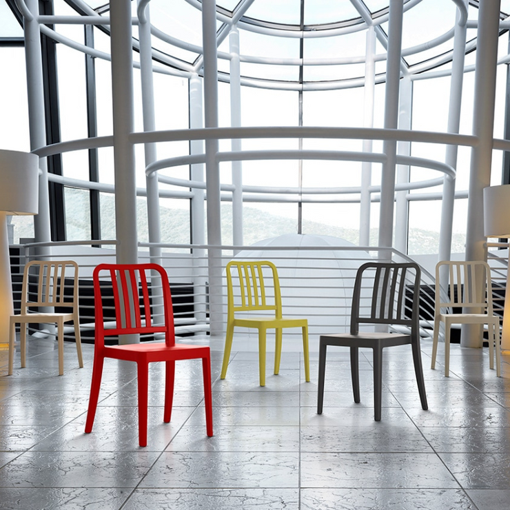 Navy Indoor / Outdoor Dining Chair