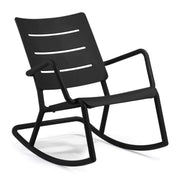 TOOU Outo Lounge Rocking Chair - Indoor / Outdoor Chair Black