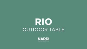 Nardi Rio 210 Extendable Outdoor Table