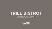 Nardi Trill Bistrot Outdoor Dining Chair