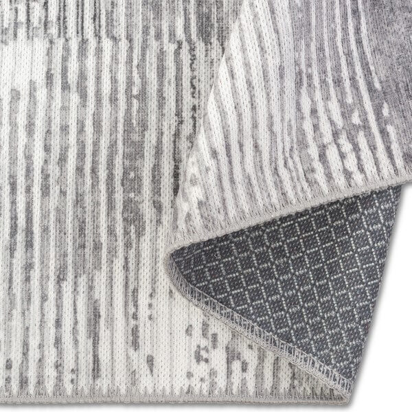 Aura Grey Washable Rug