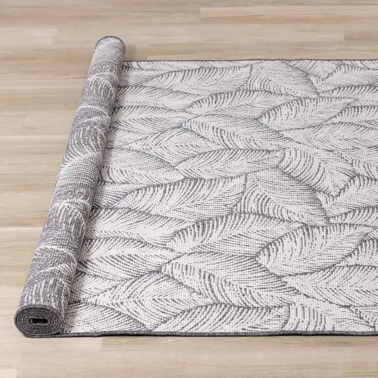 Bristol Leaf Reversible Indoor / Outdoor Rug