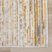 Calabar Linear Yellow Rug