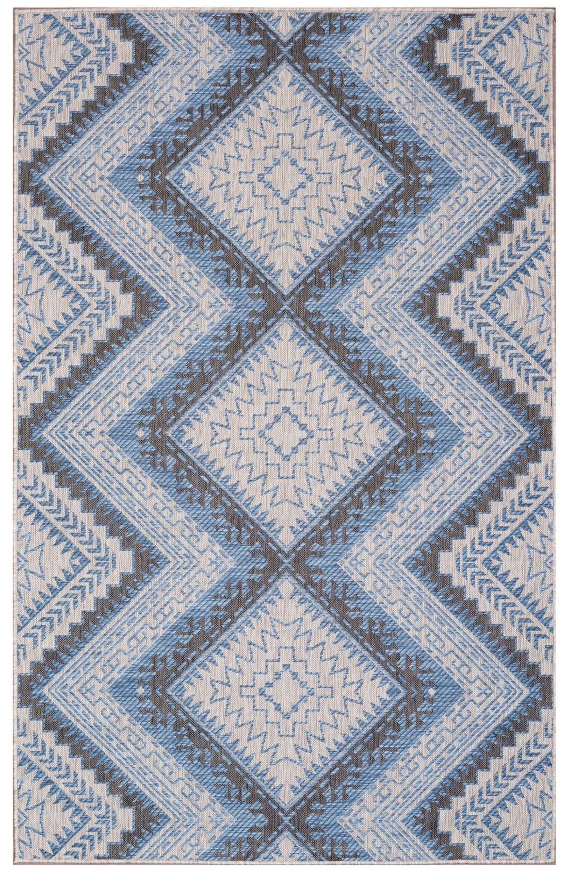 Carnival Blue Quick Dry Rug Indoor / Outdoor Rug
