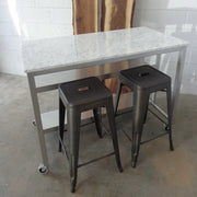 Oracle Carrara Marble Mini Island