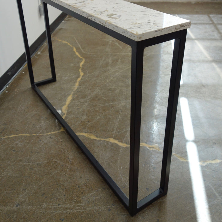 Frasier Quartz Console Table