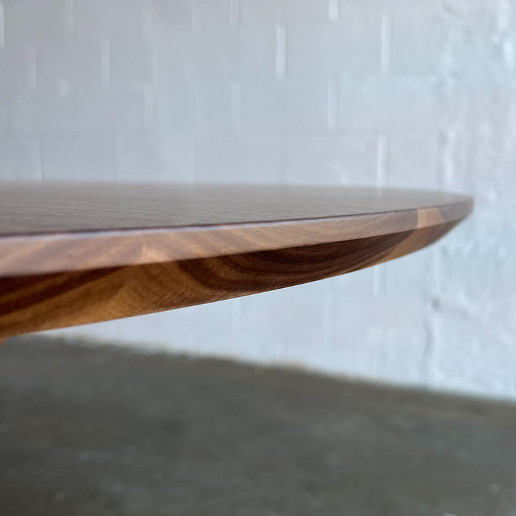 Dana Round Walnut Dining Table