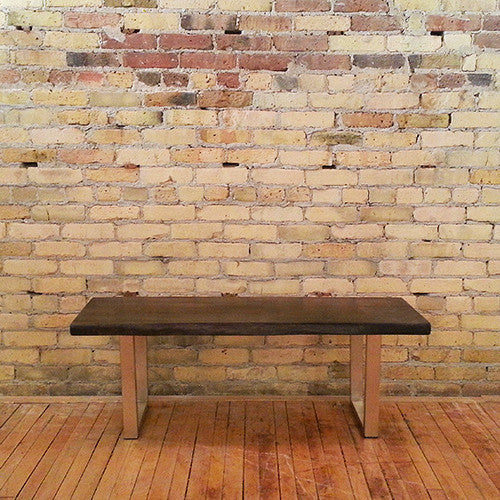 Heritage Maple Live Edge Benches - 15" x 50"