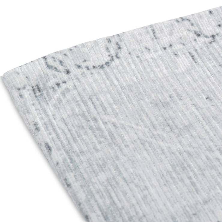 Distressed Grey Washable Rug