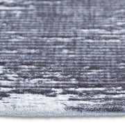 Distressed Mixed Grey Washable Rug