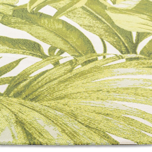 Eden Mixed Leaves Outdoor Plastic Rug