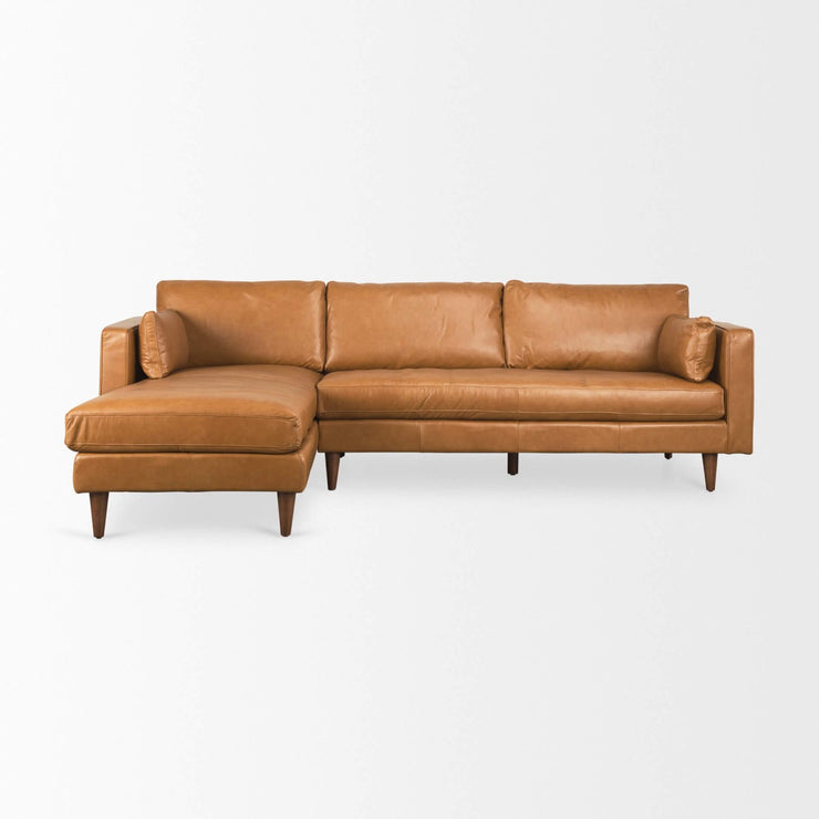 Elton Leather Sofa