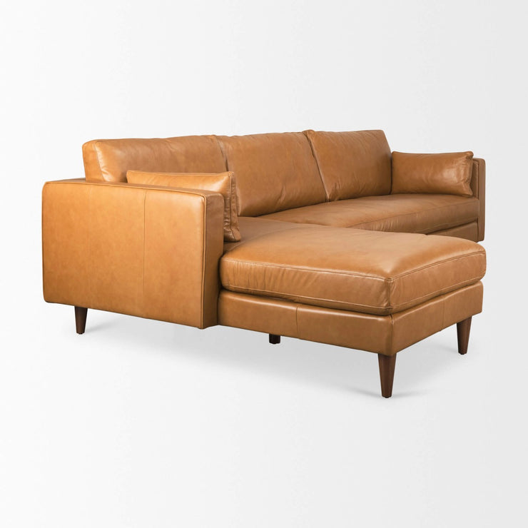Elton Leather Sofa