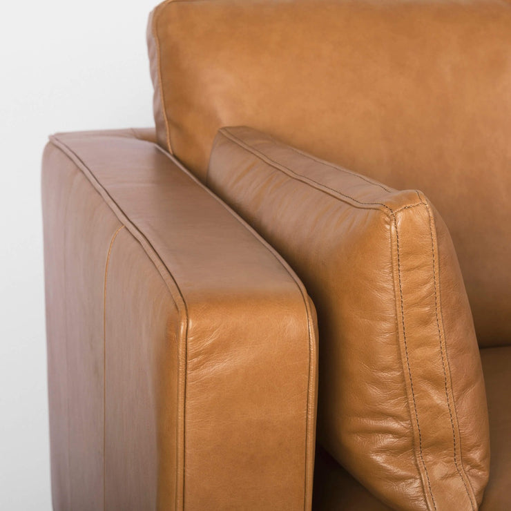 Elton Leather Sofa