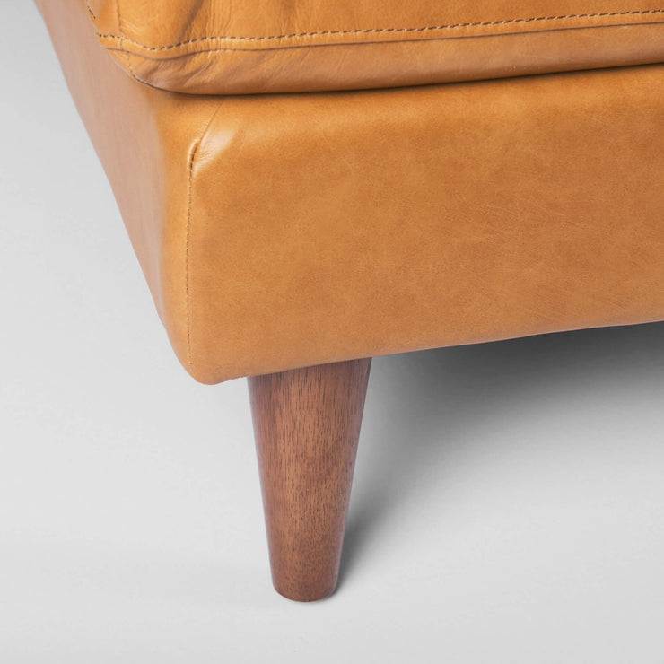 Elton Leather Sofa