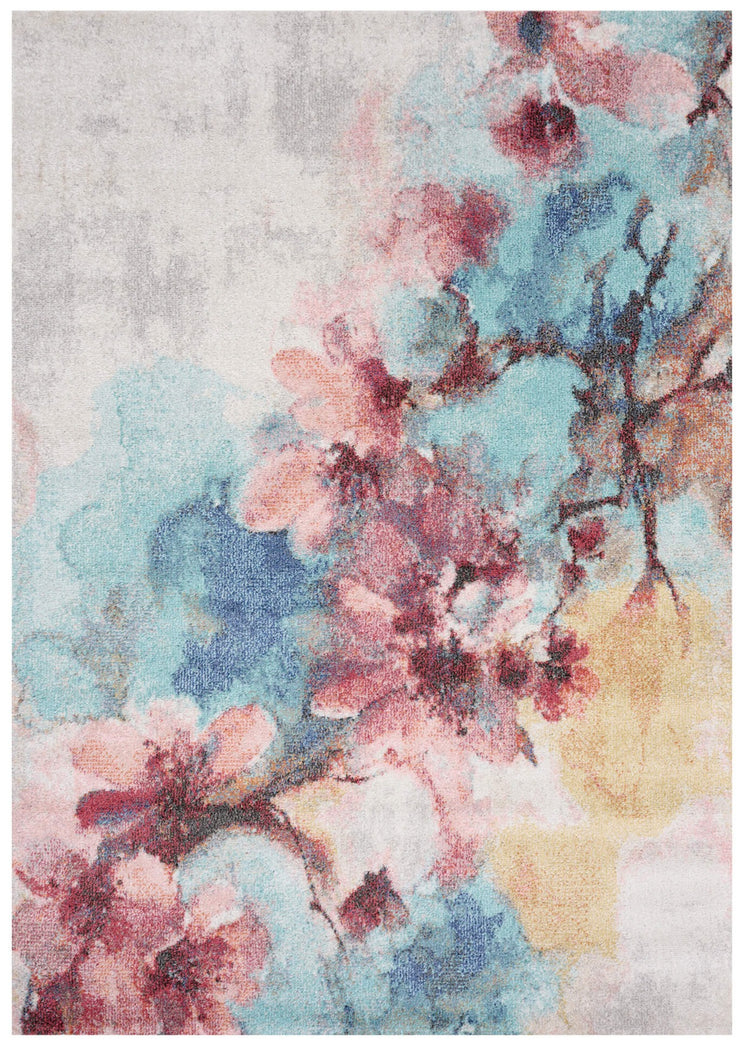 Fresco Watercolour Floral Rug