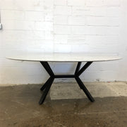 Oval Carrara Marble Special K Table