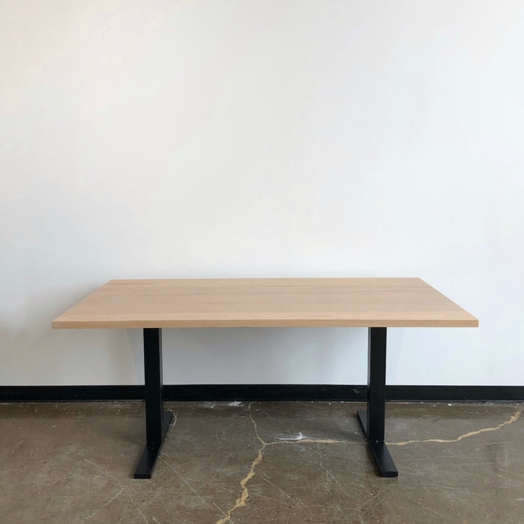 Floor Model - Garrison Ash Table with 4 Erwin Dining Chairs
