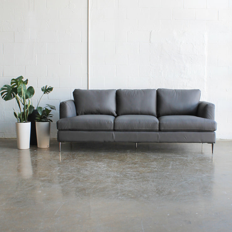 Davenport Leather Sofa
