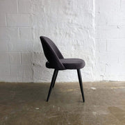 Henrick Dining Chair - Loft Fabric and Black Base