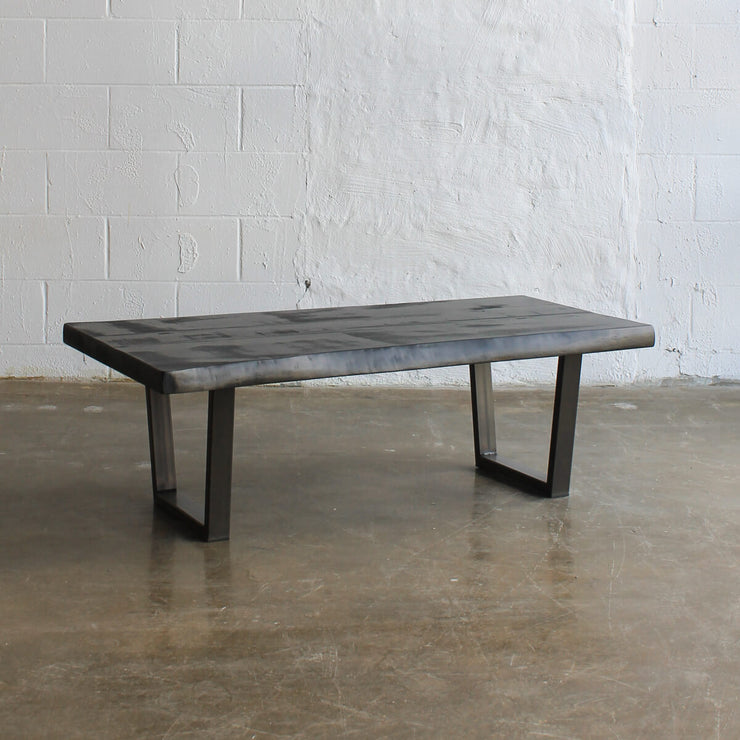 48" Live Edge Heritage Maple Coffee Table - Floor Model