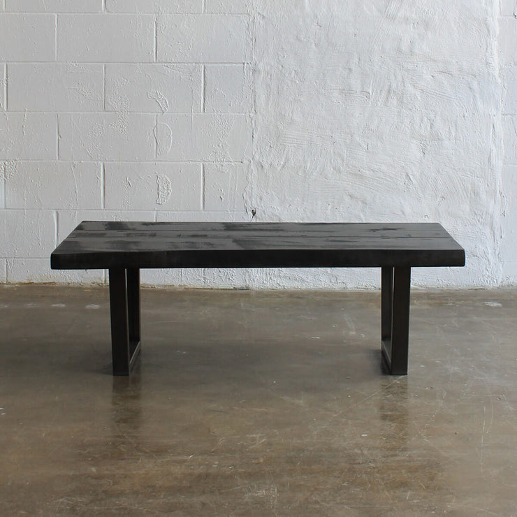 48" Live Edge Heritage Maple Coffee Table - Floor Model