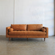 Svend Leather Sofa - Floor Model