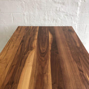 Walnut Dining Table With Logan Base - Floor Model