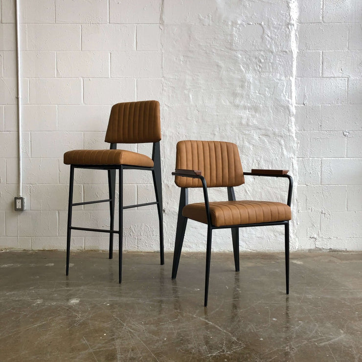 Prouve Upholstered Bar Stool