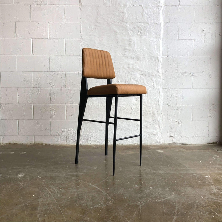Prouve Upholstered Bar Stool