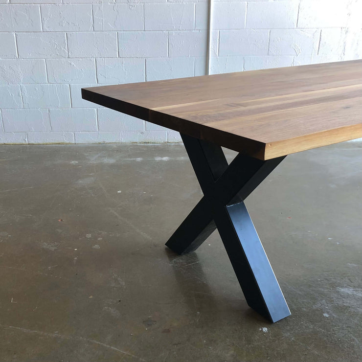 42" X 96" Walnut Dining Table - Floor Model
