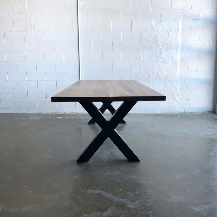 42" X 96" Walnut Dining Table - Floor Model